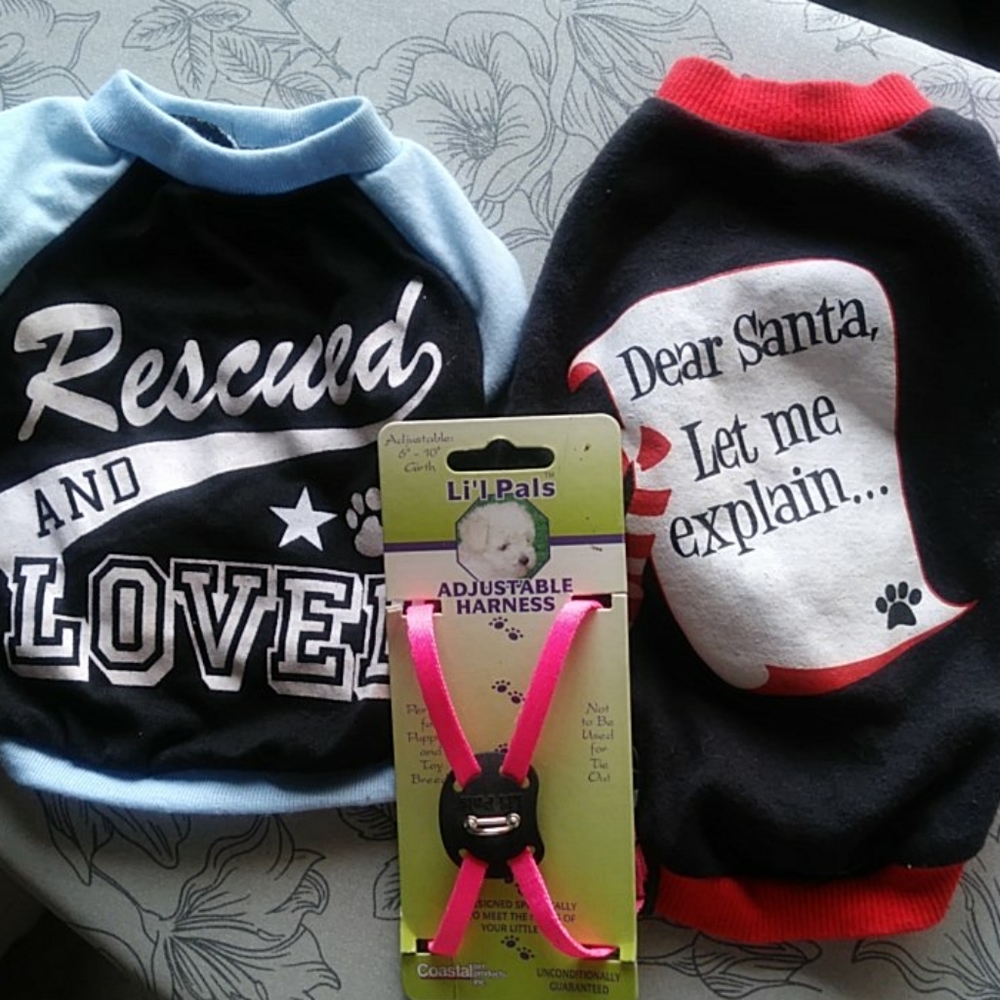 🛑LAST CHANCE🛑LIL’L PALS Harness plus Two Small Dog/Puppy Shirts - Picture 14 of 14
